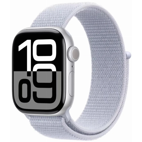 Apple Watch Series 10 46 Aluminium Case GPS Sport Loop Silver 43 075